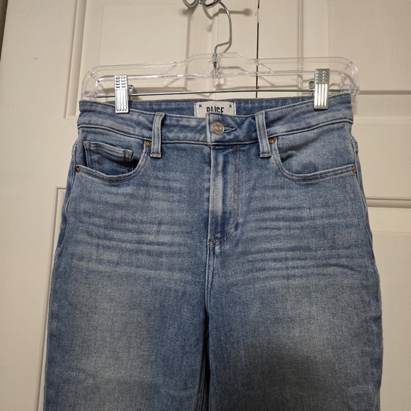 Paige Cindy Jean In Mel Distressed Hem Size 26 Women's - Picture 4 of 12